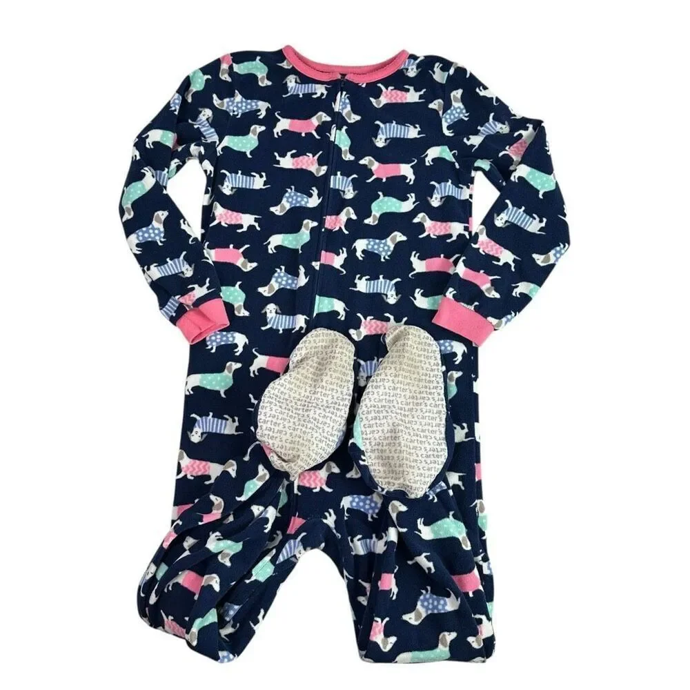Girls Size Medium (7-8) Pajama Nightgown Bundle of 6 items